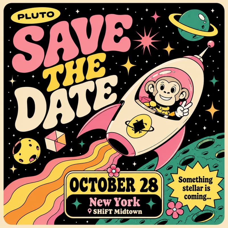 Cover Image for Pluto's 1-Year Anniversary Party!