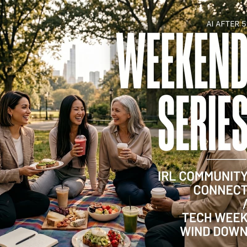 Cover Image for NYC WEEKEND SERIES - TECH WEEK WIND DOWN