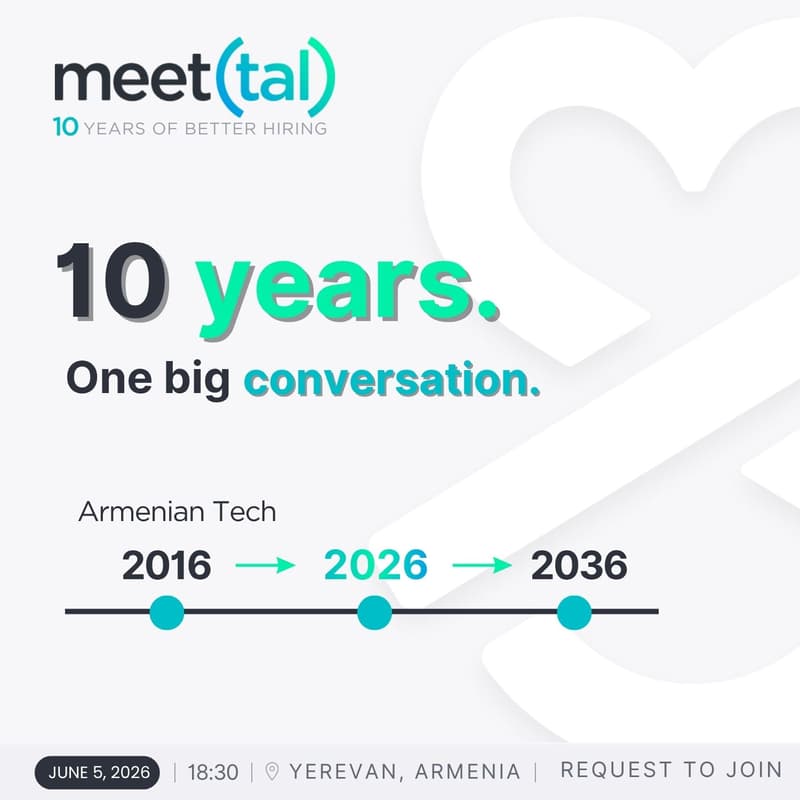Cover Image for Armenian Tech: 2016 → 2026 → 2036