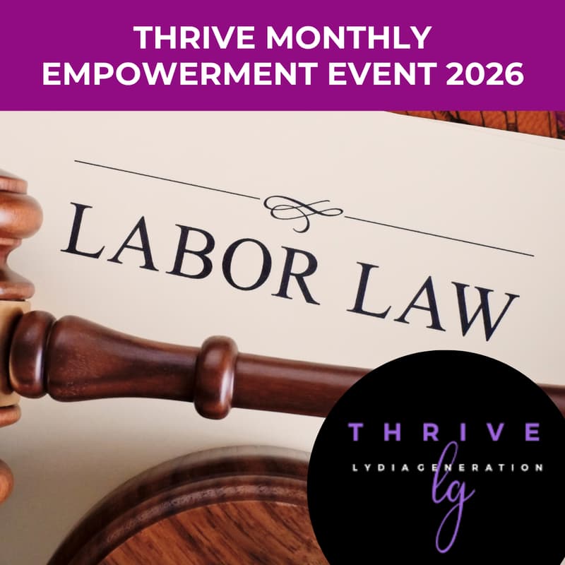 Cover Image for Monthly Empowerment Program: Labor Law