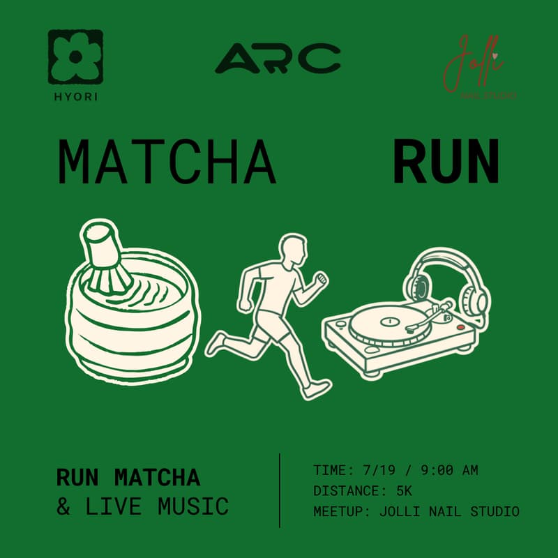 Cover Image for Matcha Run & Live Music