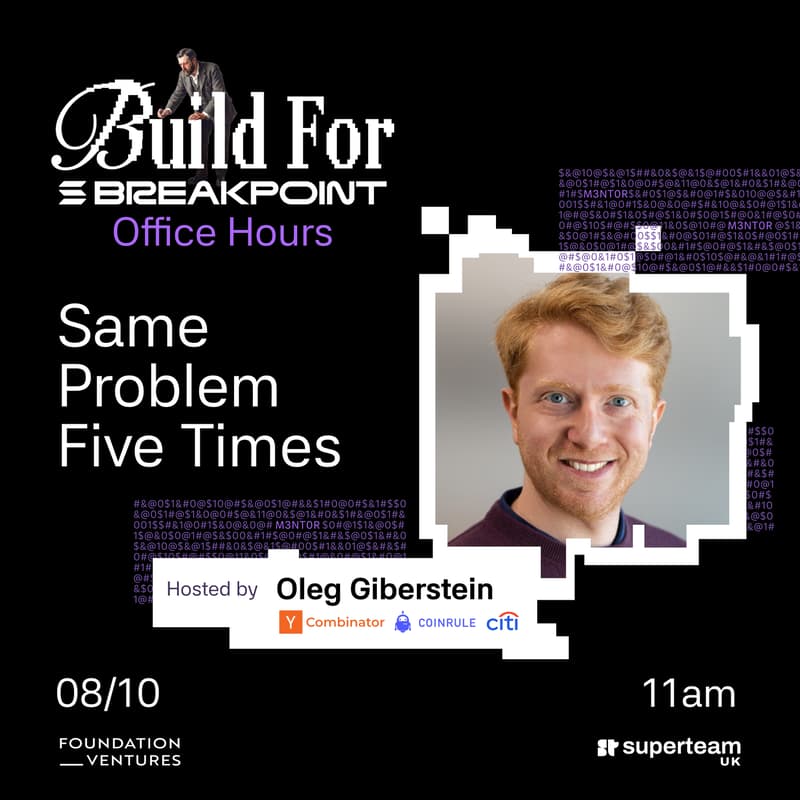Cover Image for Build For Breakpoint: Same Problem Five Times