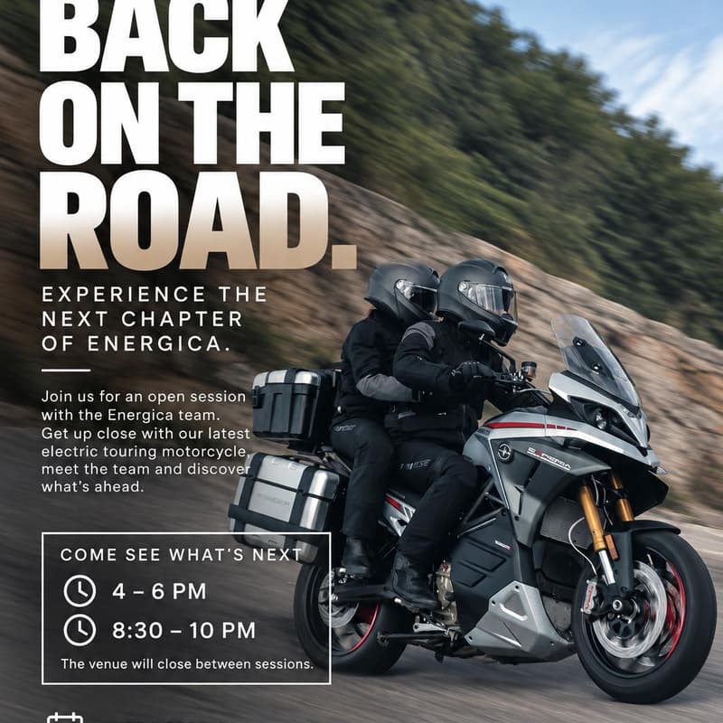 Cover Image for Back on the Road - Preview Energica
