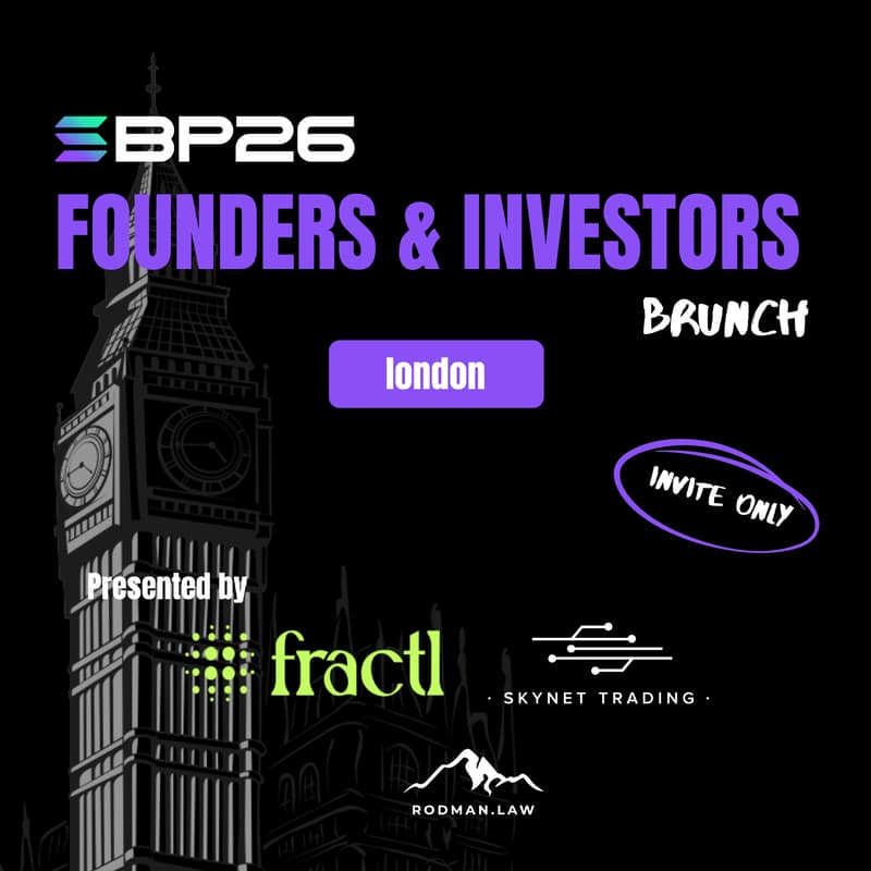 Cover Image for Founders & Investors Brunch β¨ Breakpoint - London