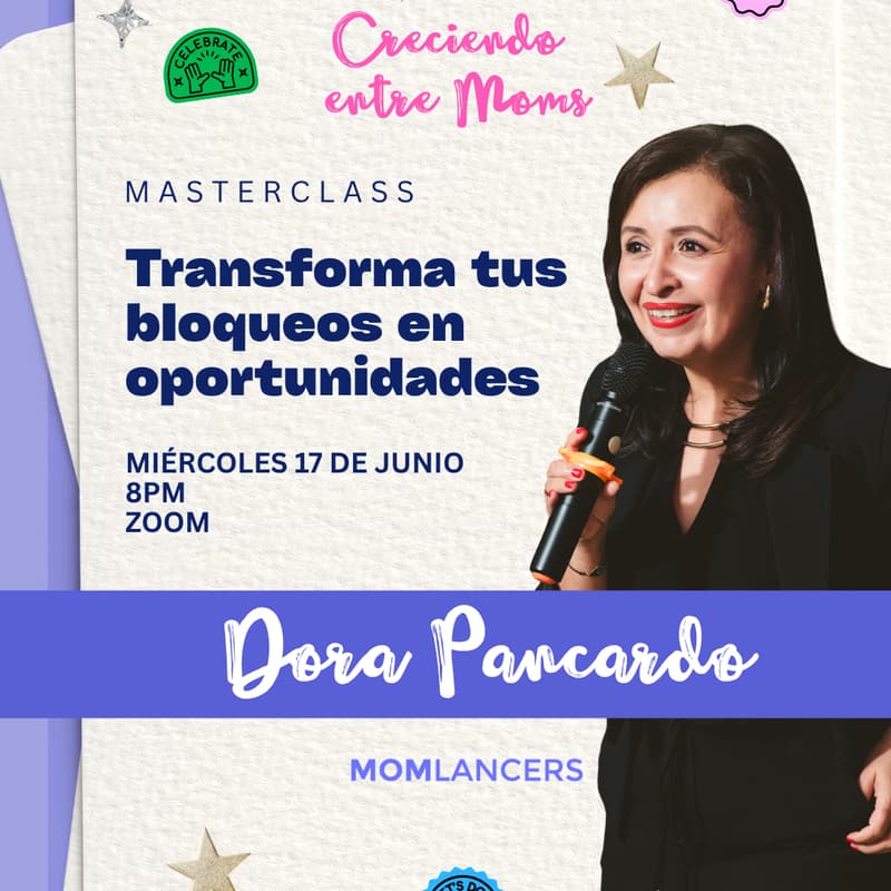 Cover Image for Transforma tus bloqueos en oportunidades con Dora Pancardo