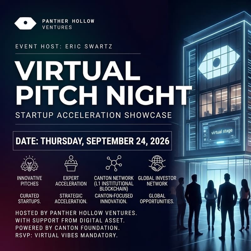 Cover Image for Panther Hollow Ventures - Canton Cohort 1 - Pitch Night