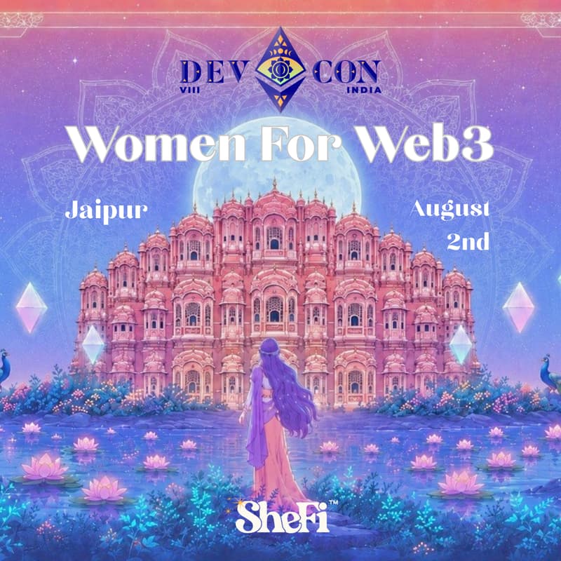 Cover Image for Road To Devcon – Women For Web3 (Jaipur)