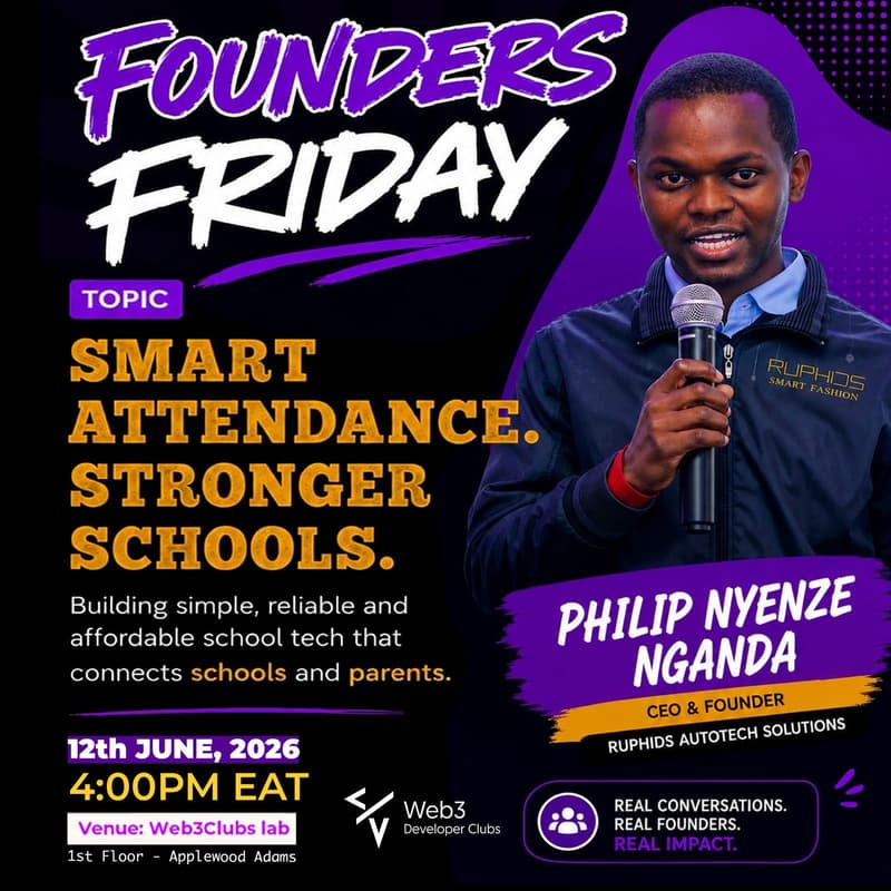 Cover Image for FOUNDERS FRIDAY: SMART ATTENDANCE, STRONGER SCHOOLS.