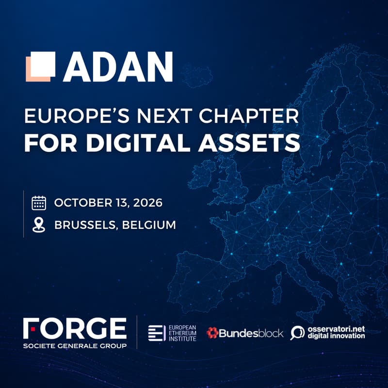 Cover Image for Adan - Europe’s Next Chapter For Digital Assets