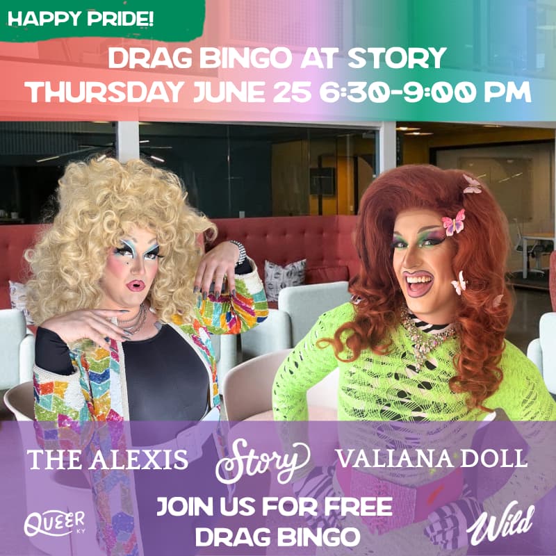 Cover Image for Drag Bingo at Story with The Alexis & Valiana Doll