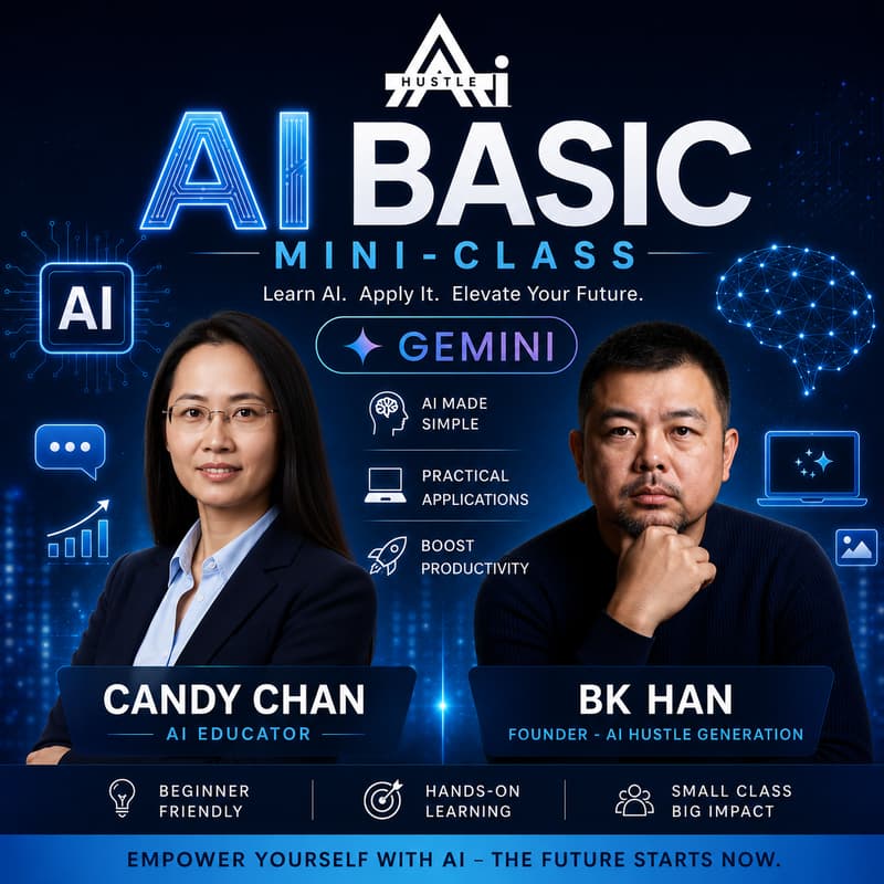 Cover Image for AI BASIC MINICLASS S1 - GOOGLE GEMINI