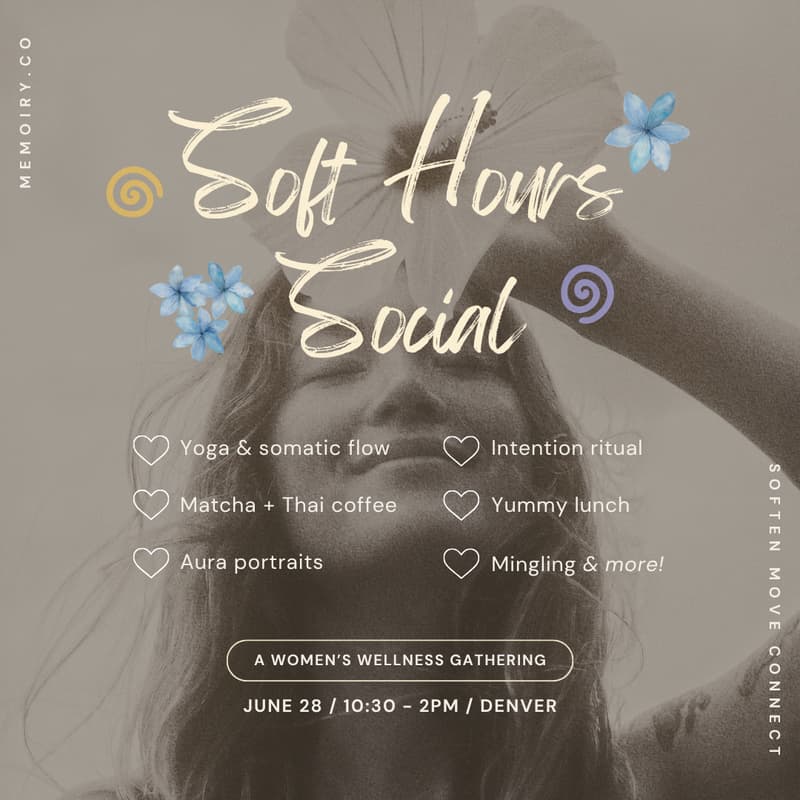 Cover Image for 🌸 Soft Hours Social 🧚🏼‍♀️
