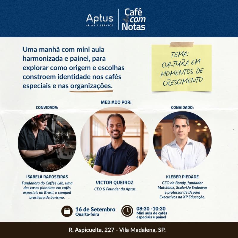 Cover Image for Café com Notas ☕️💙