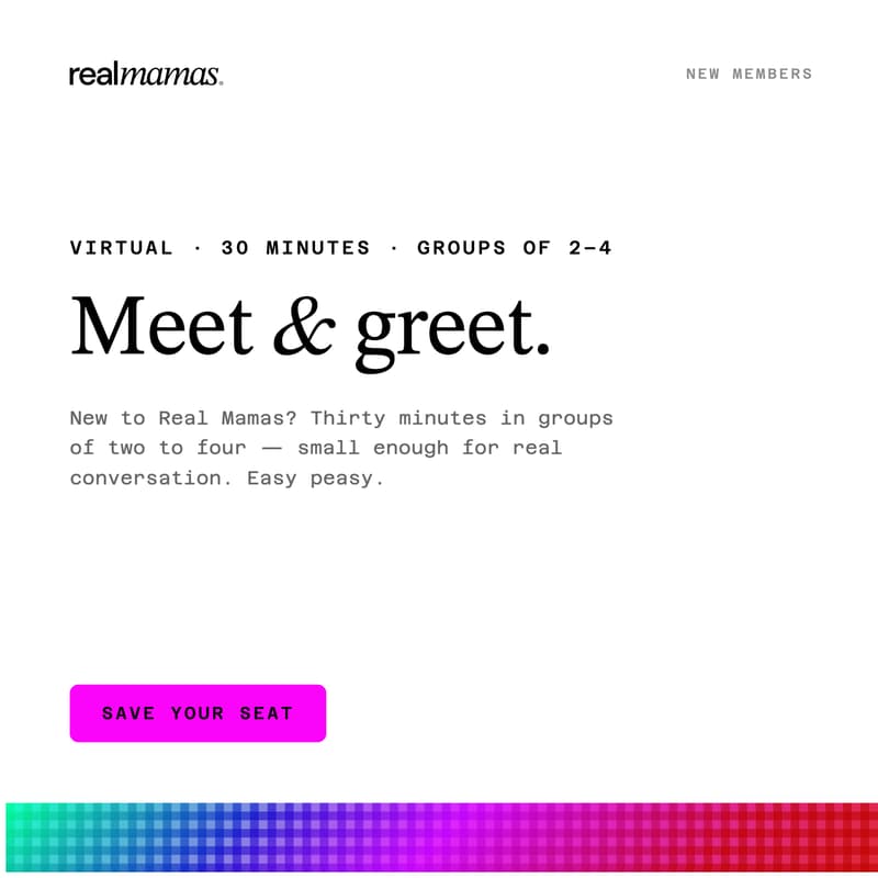 Cover Image for New Member Meet & Greet