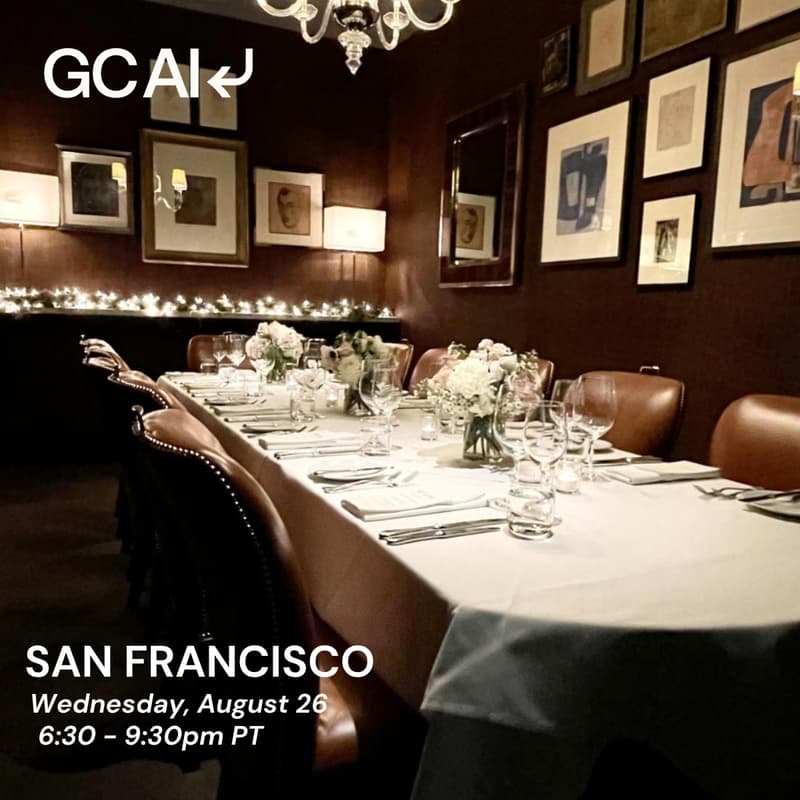 Cover Image for GC AI Invite Only SF GC Dinner