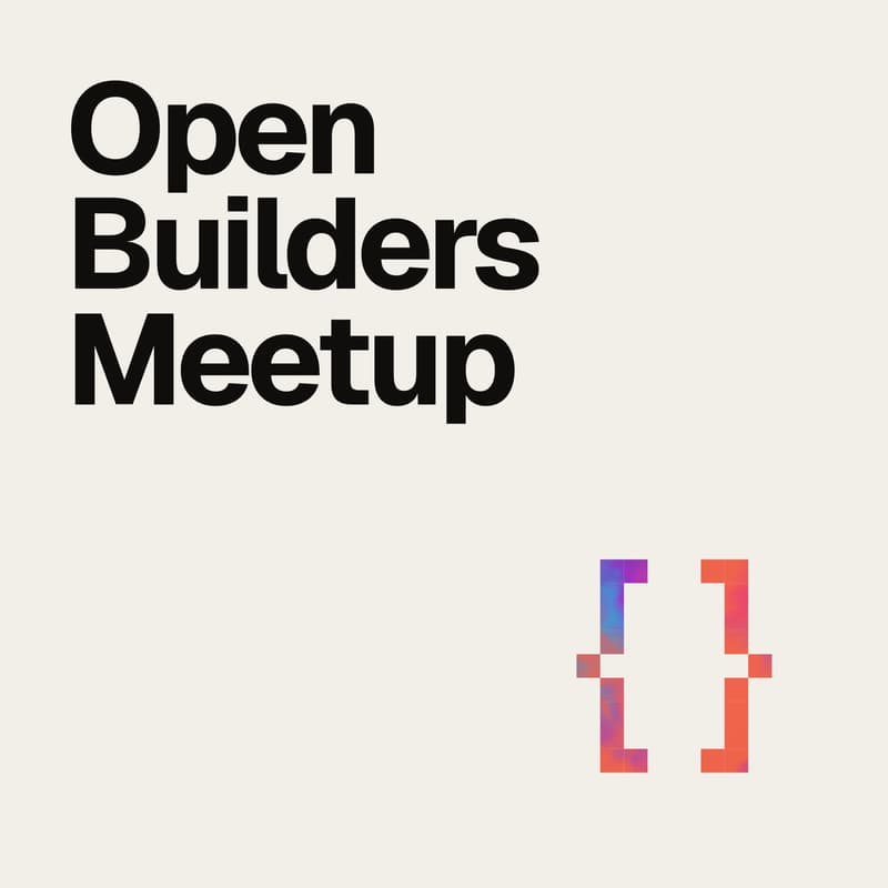 Cover Image for Open Builders – Demo & Drinks