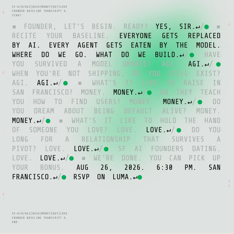 Cover Image for SF: AGI · MONEY · LOVE