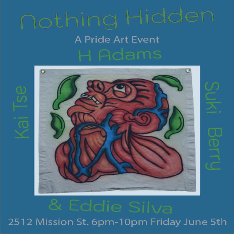 Cover Image for "Nothing Hidden" LGBTQ+ Pride Art Show at Arcana