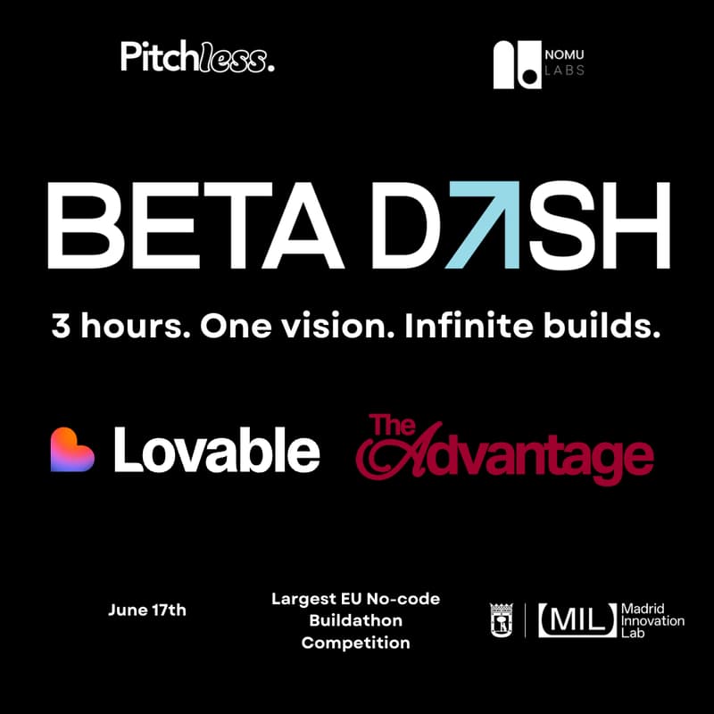 Cover Image for BETADASH #WomenBuild x The Advantage AI — build your ideas with Lovable