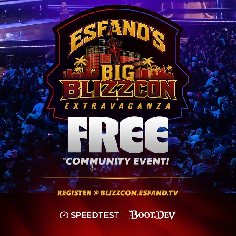 Cover Image for Esfand's BIG Blizzcon Extravaganza