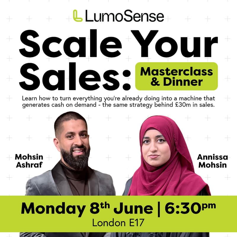 Cover Image for Scale Your Sales: Masterclass & Dinner