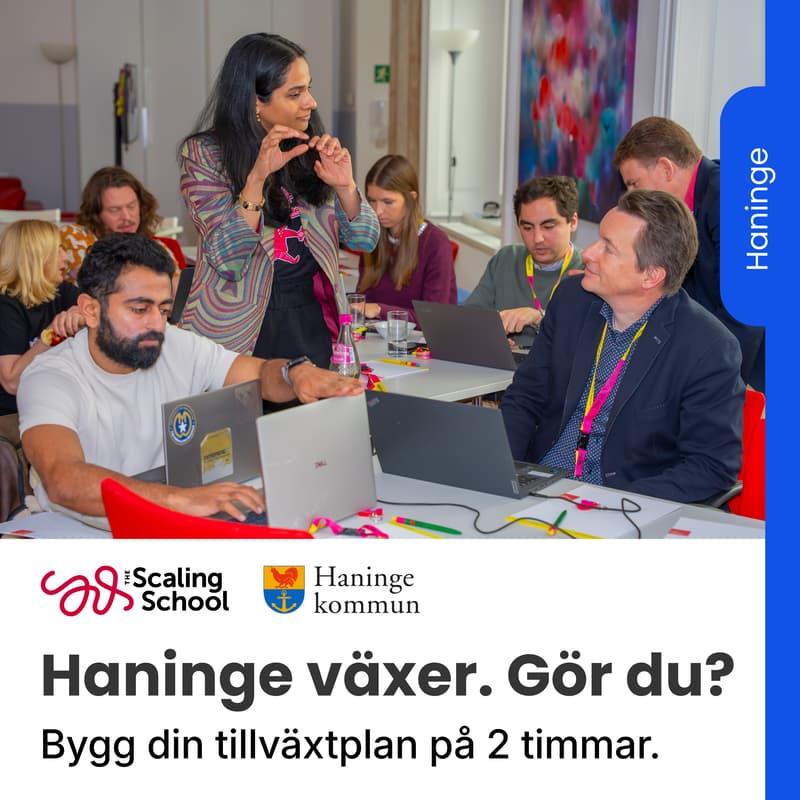 Cover Image for Haninge Tillväxtworkshop 1.10.2026