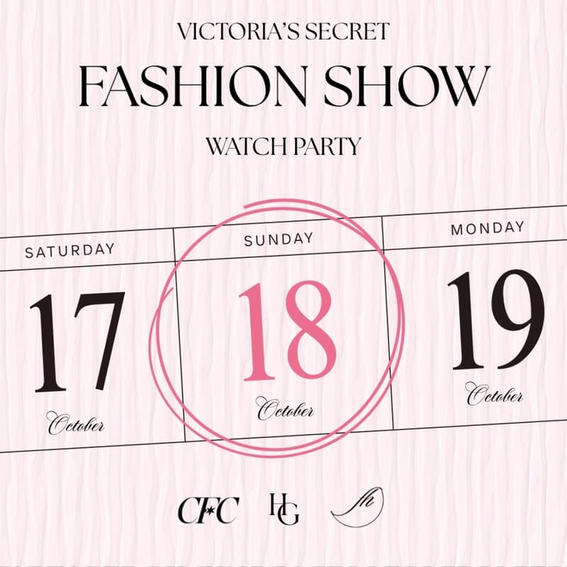 Cover Image for House of Glam × CFC: Victoria’s Secret Fashion Show Watch Party