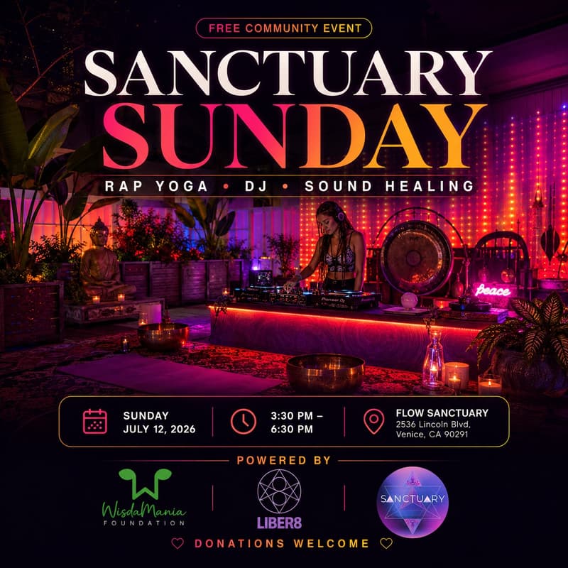 Cover Image for Sanctuary x WisdoMania Foundation x Liber8xperience