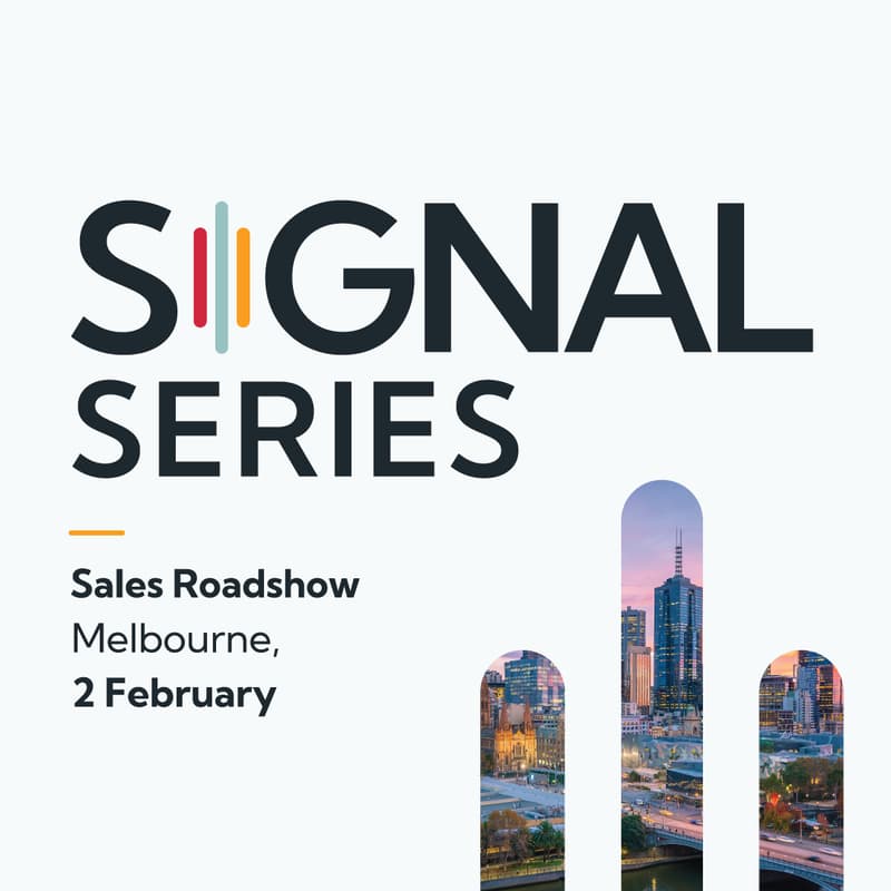 Cover Image for Signal Series - Melbourne Roadshow