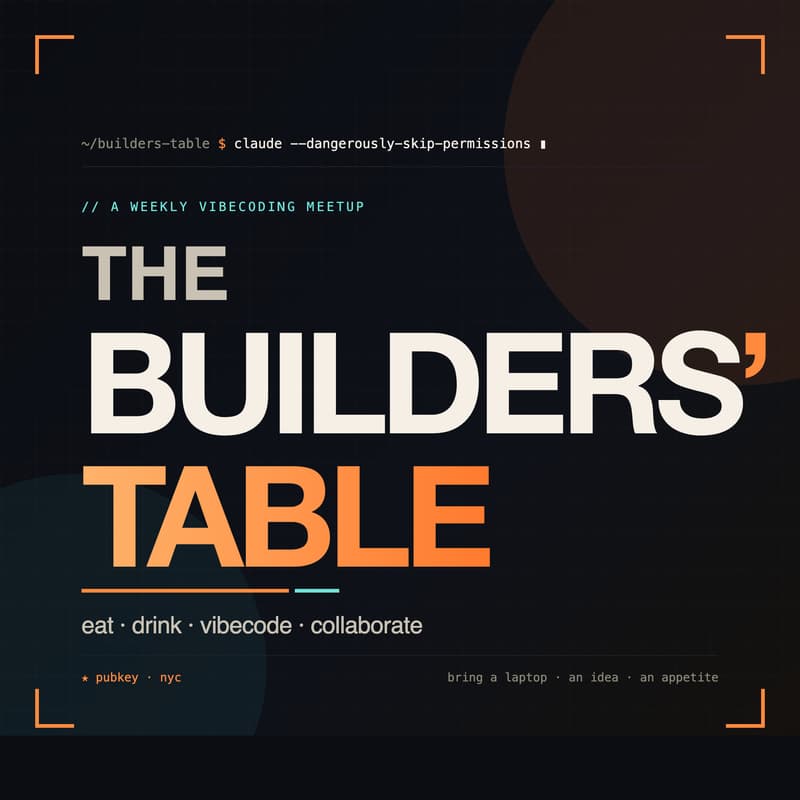 Cover Image for The Builders' Table