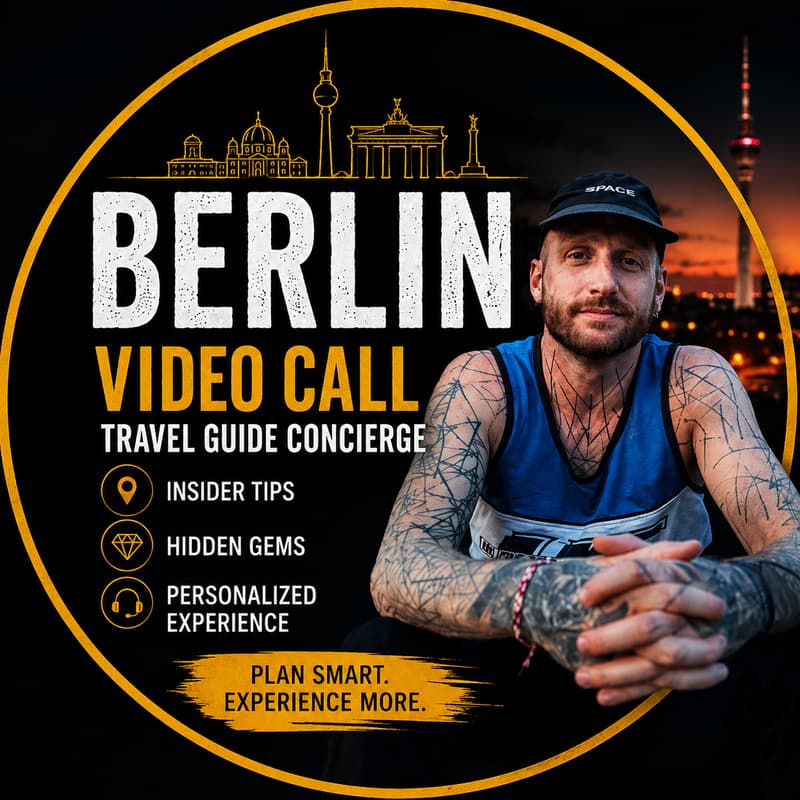 Cover Image for Plan Your Berlin Trip with Josef Kunz (Video Call)