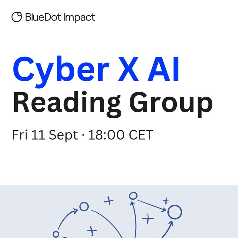 Cover Image for Cyber X AI Reading Group
