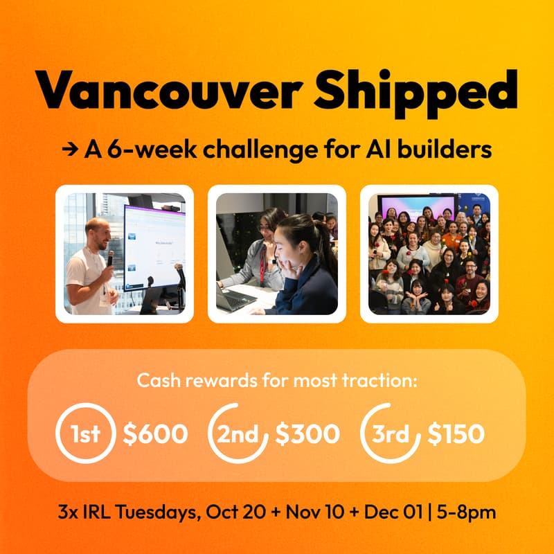Cover Image for Vancouver Shipped | Launch your waitlist