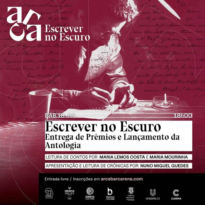 Cover Image for Entrega de Prémios e Lançamento da Antologia "Escrever no Escuro"