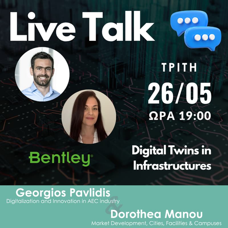 Cover Image for 16th Live Talk: "Digital Twins in Infrastructures"