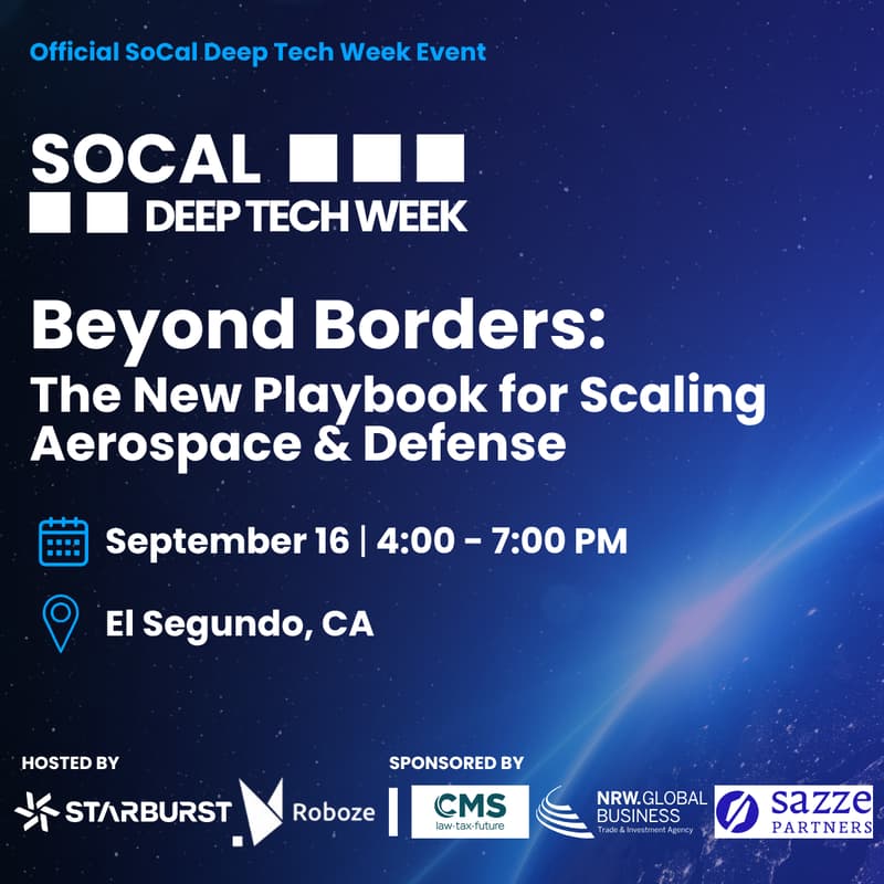 Cover Image for Beyond Borders: The New Playbook for Scaling Aerospace & Defense