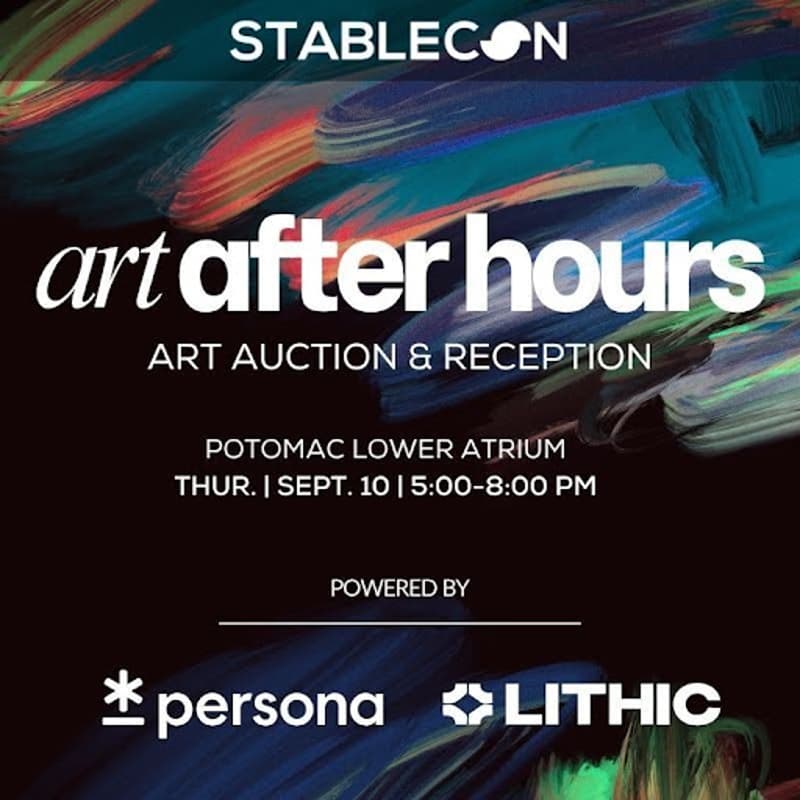 Cover Image for Stablecon USA Art After Hours: Art Auction & Reception
