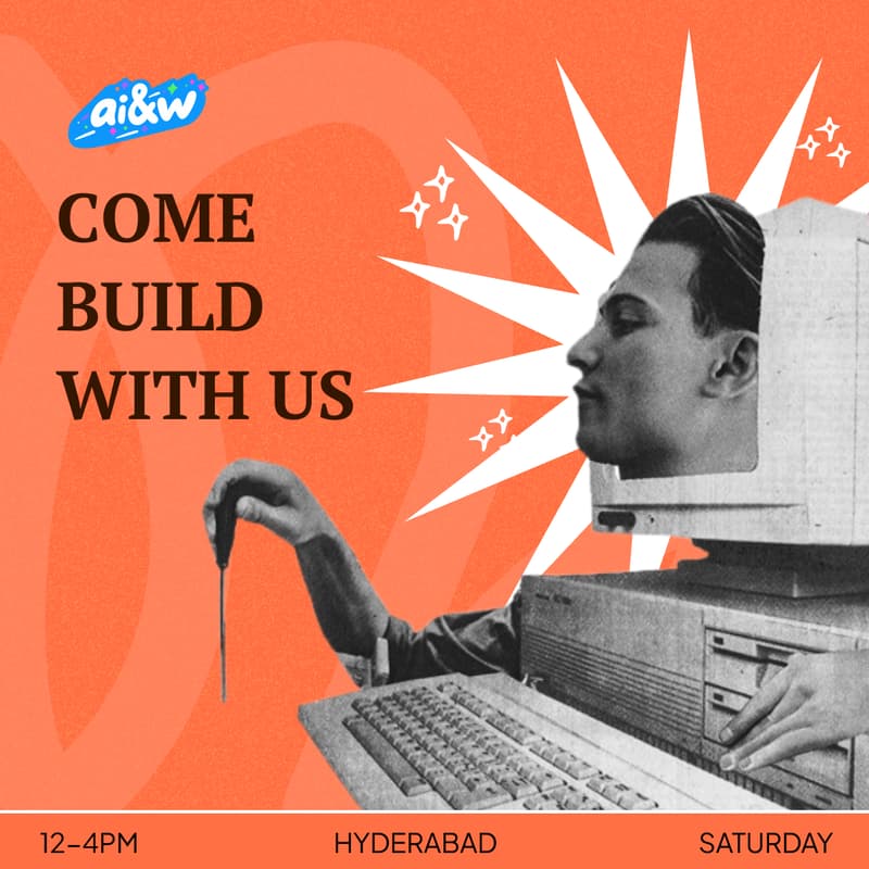 Cover Image for ai&weekends ep2- Hyderabad