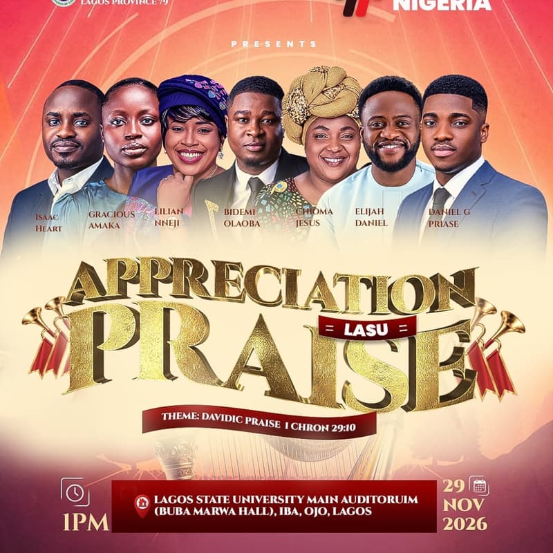Cover Image for Appreciation Praise(16) LASU