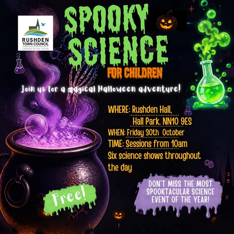 Cover Image for Children's Spooky Science Session