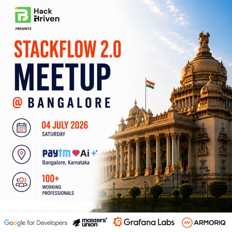 Cover Image for Stackflow Meetup@Bangalore