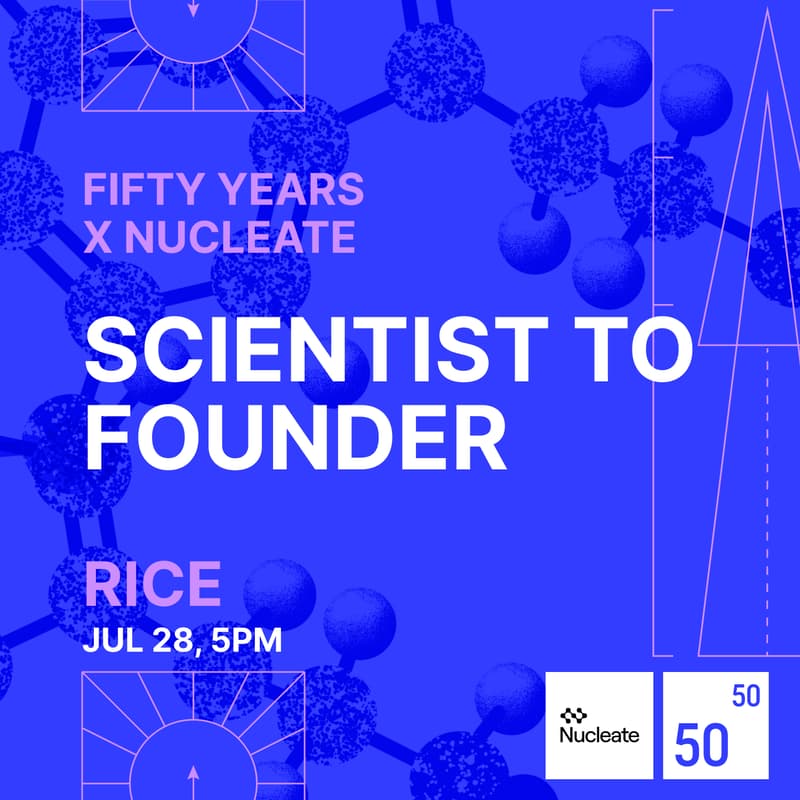 Cover Image for Scientist to Founder by Fifty Years