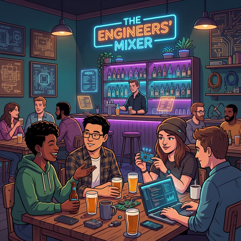 Cover Image for The Engineers' Mixer 🍻