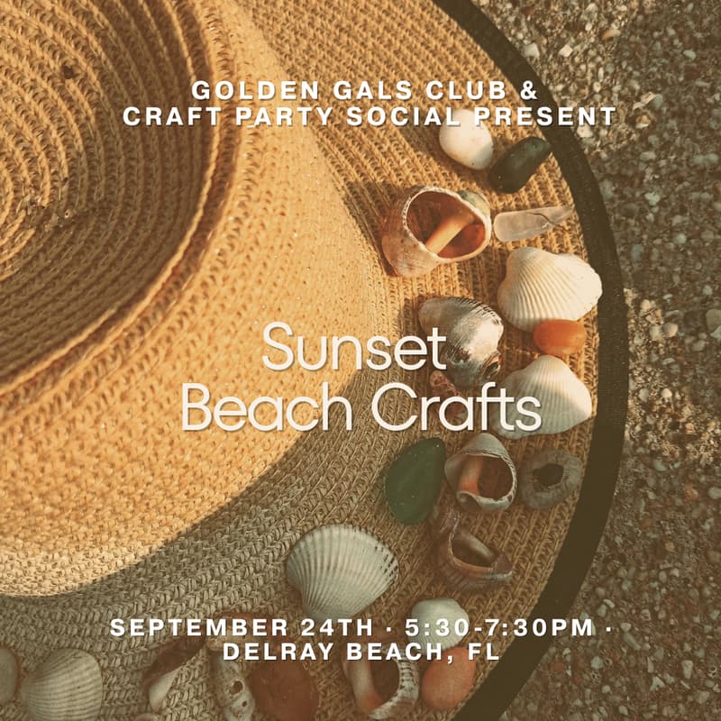 Cover Image for September Sunset Beach Crafts
