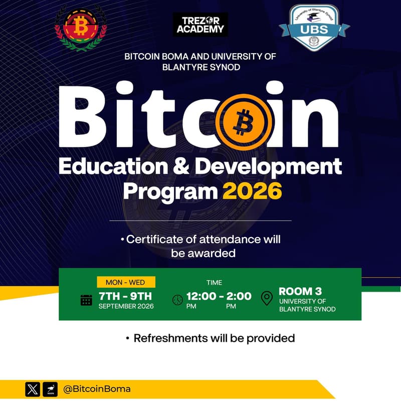 Cover Image for Bitcoin Education and Development Program 2026