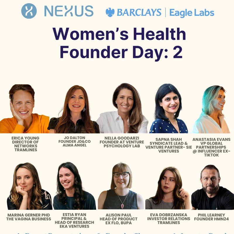 Cover Image for Women's Health Founders Day for The Nexus Collective Kick Off Day 2