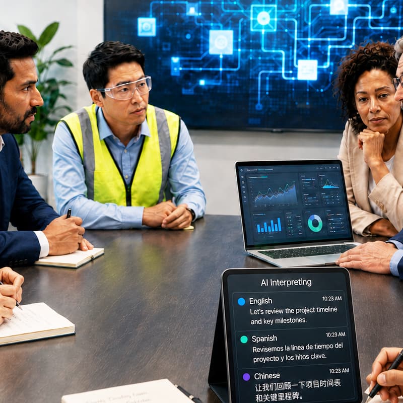 Cover Image for Your Workplace. Many Languages. One Goal: Getting AI Right