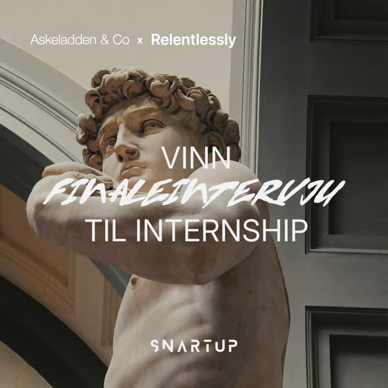 Cover Image for Vinn finaleintervju til internship I Askeladden & Co (hackathon)