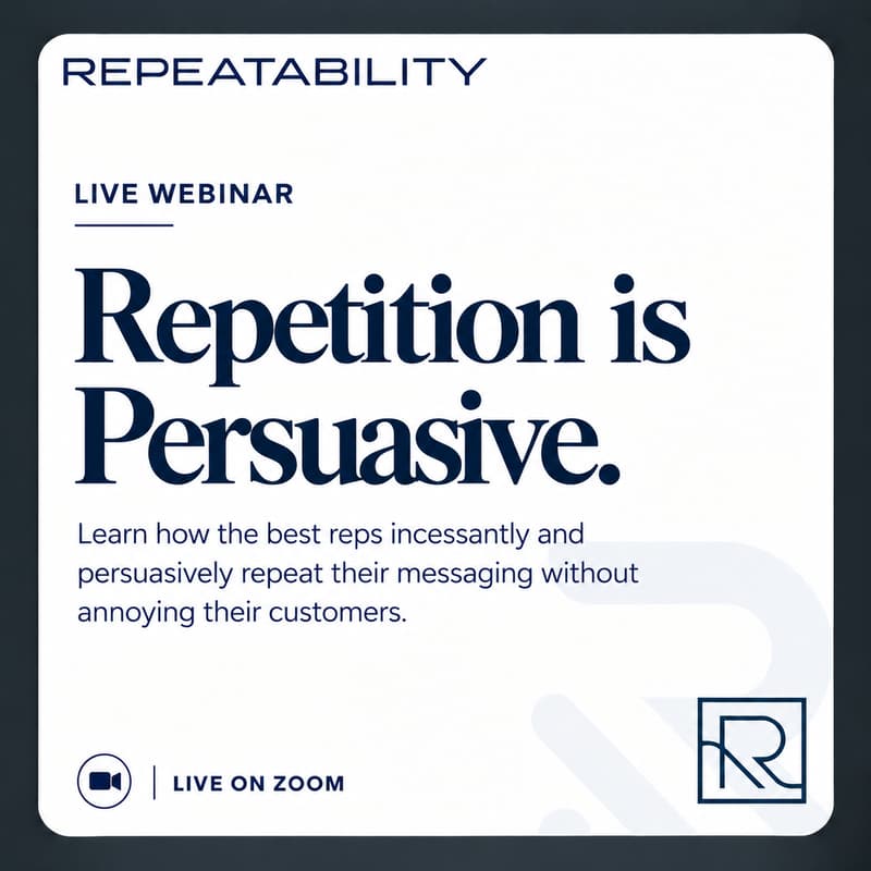 Cover Image for Repetition is Persuasive