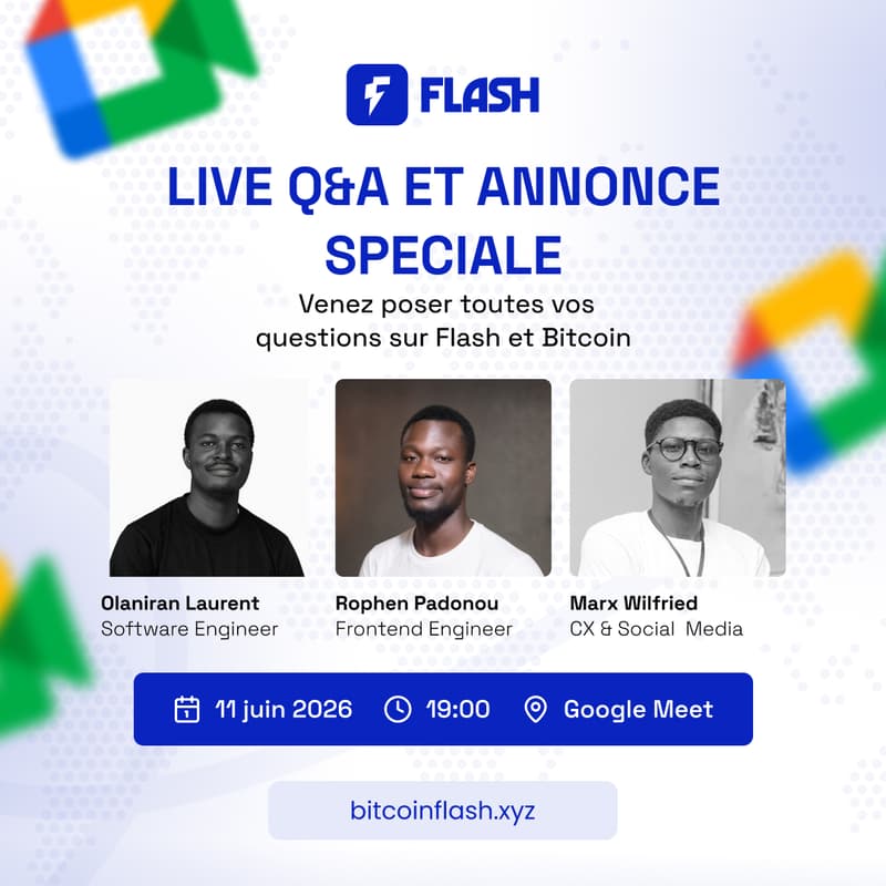 Cover Image for Flash Live Q&A et Annonces Spéciales
